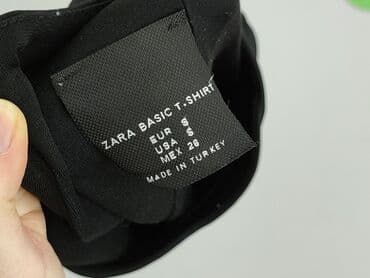 czarna bluzka koronkowa zara: Zara, Bluzka damska, rozmiar S — 5