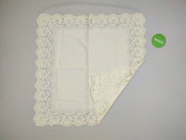Dekoracje do domu: Obrus 75 x 75, kolor - Beżowy, stan - Idealny — 3