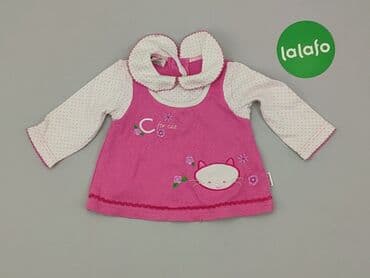 różowa koszulka niemiec: Blouse, 6-9 months, condition - Very good — 2
