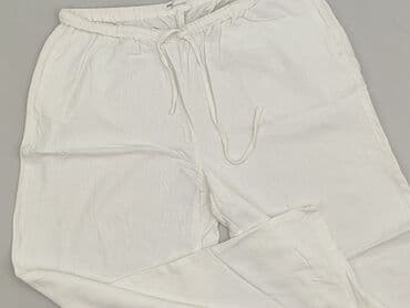 Spodnie materiałowe damskie, L