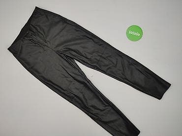 botki mr meexx: H&M Divided, Legginsy Ze skóry ekologicznej damskie, rozmiar S — 2