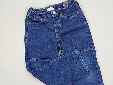 Spodnie jeansowe, H&M, 4-5 lat, 104/110, stan - Bardzo dobry