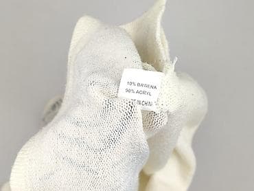 gruby bialy golf: Sweter damski, rozmiar L — 4