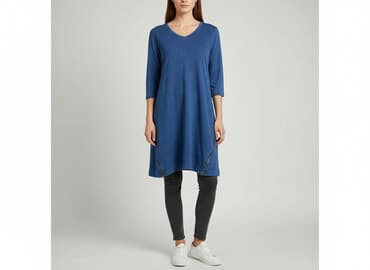 srebrne dodatki do sukienki: S.Oliver, Sukienka damska, rozmiar M — 6