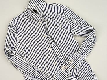 sinsay golf: Shirt 13 years, condition - Very good, pattern - Striped, color - Blue — 1