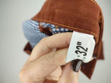 spodnie woskowane bezowe: Chinosy dla mężczyzn, L — 4