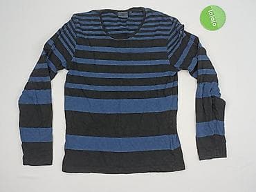 bluza niebieska pull and bear: Blue, Bluzka dla mężczyzn, rozmiar M — 2