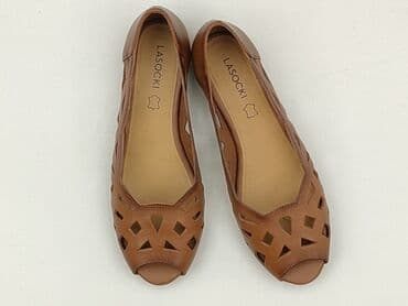 rajstopy do butow z odkrytymi palcami: Balerinki damskie, rozmiar 38 — 1