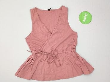 niebieska bluza: Sinsay, Bluzka damska, rozmiar S — 2