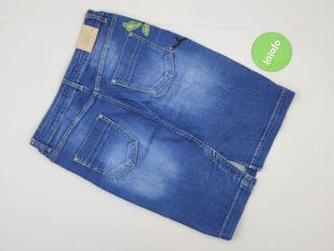 spódnice rozkloszowane midi z kieszeniami: Denim Collection, Spódnica damska, S — 3