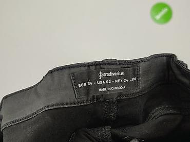 spodnie narty: Stradivarius, Spodnie materiałowe damskie, rozmiar XS — 5