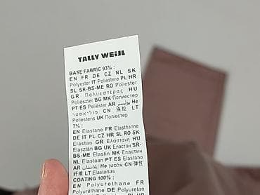 leginsy megi: Tally Weijl, Legginsy Ze skóry ekologicznej damskie, rozmiar S — 5