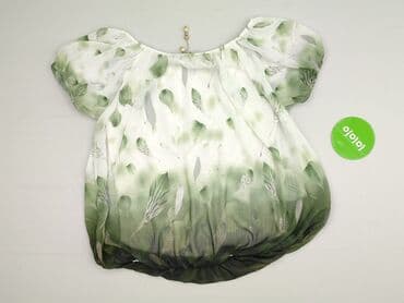 szmaragdowa bluzki damskie: Bluzka damska, rozmiar M — 3