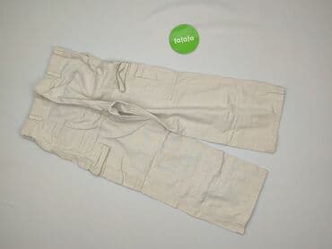 czarne wzorzyste rajstopy: Material trousers, Destination, 10 years, 140, condition - Very good — 3