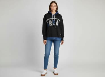 bluzy damskie polskie marki: Bluza z kapturem damska, rozmiar S — 1