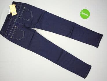 jeansy ze ściągaczami: Fashion Jeans, Jeans for women, size M — 4