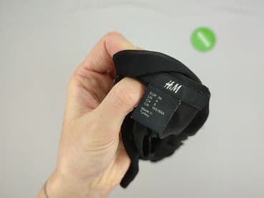 czarna sukienka na ramiączkach hm: H&M, Sukienka damska, rozmiar S — 4