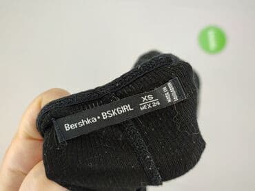 bluza czarna bershka: Bershka, Bluzka damska, rozmiar XS — 4