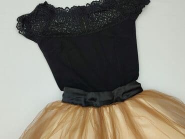 sukienki na wesele z odpinanym dołem: Sukienka damska, rozmiar S — 1