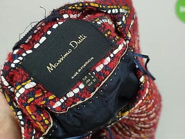 massimo zwroty: Massimo Dutti – żakiet/płaszcz bez zapięcia, damski - Rozmiar na — 4