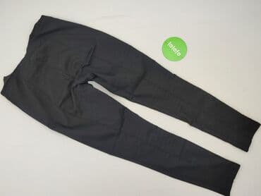 czarne legginsy z wysokim stanem nieprześwitujące: Top Secret, Legginsy Eleganckie damskie, rozmiar M — 3