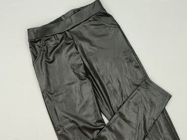 spódnice z eko skóry allegro: Legginsy Ze skóry ekologicznej damskie, rozmiar M — 1
