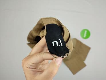 białe lniane spodnie zara: Spodnie materiałowe damskie, rozmiar XS — 4