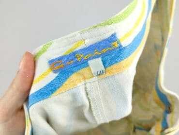 calzedonia lniana koszula: Spodnie materiałowe damskie, rozmiar L — 4