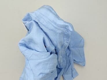 koszula damska w niebieskie paski: Women`s shirt, size S — 6