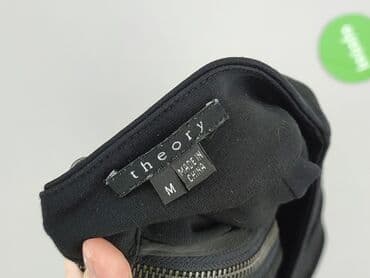 czarne spódniczka plisowane: Theory, Spódnica damska, M — 4