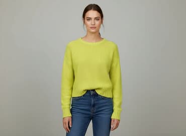 sweter w chmurki reserved: Reserved, Sweter damski, rozmiar S — 7