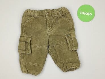 pajacyk niemowlęcy lidl: Denim pants, H&M, 6-9 months, condition - Good — 2