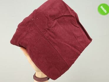 bordowa spódnice z guzikami: Spódnica damska, rozmiar L — 4