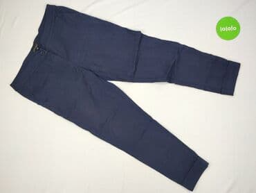 jeansy flare co to znaczy: Material trousers for women, M — 2