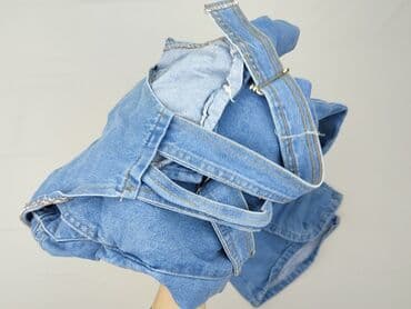 jeansowe ogrodniczki damskie: Ogrodniczki damskie, rozmiar XS — 6