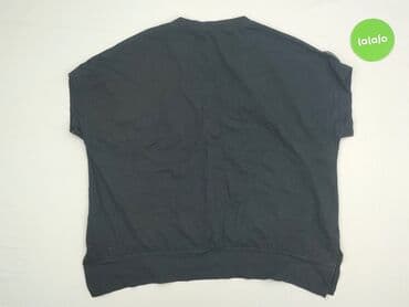 gruby t shirt damski: Blue shadow, T-shirt damski — 3