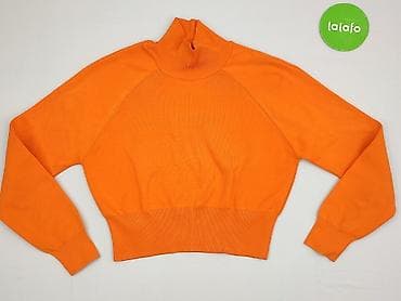 bialy golf gruby: Zara, Golf damski, rozmiar S — 2