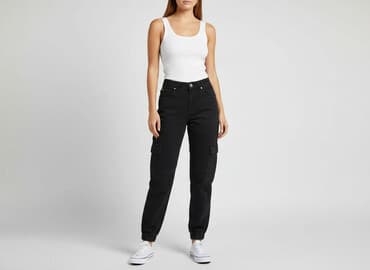 bershka cargo: Bershka, Jeans for women, size XS — 6