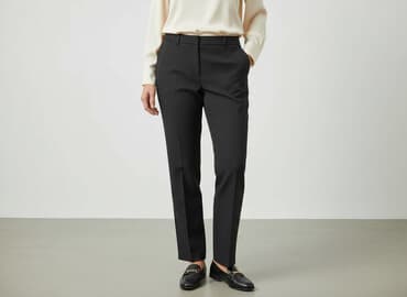 spodnie duże rozmiary damskie: Trend, Spodnie materiałowe damskie, rozmiar XL — 7