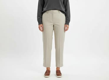 polskie jeansy prl poznań: Spodnie materiałowe damskie, rozmiar 2XL — 6