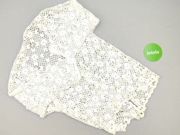 długą kamizelka na szydełku: Narzutka damska, rozmiar S — 3