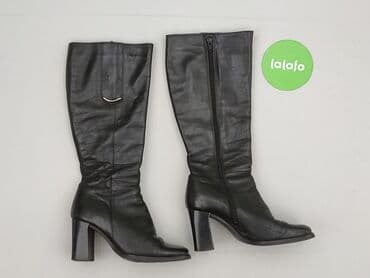 kozaki lasocki na koturnie: Kozaki damskie, 36 — 3