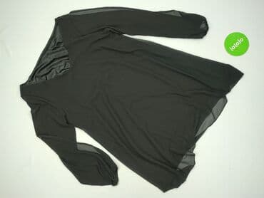 bluzka z dlugim rekawem czarna: Tunika damska, rozmiar S — 2