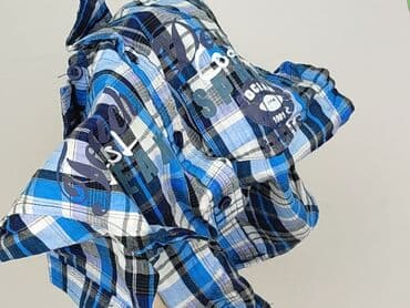 Kids' Clothes: Shirt 2-3 years, condition - Perfect, pattern - Cell, color - Blue — 5