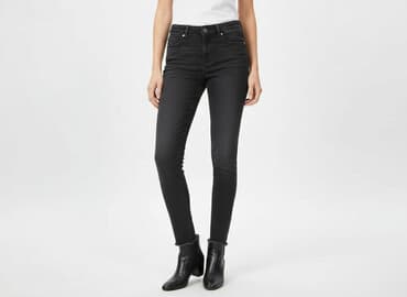 h m spodnie dżinsowe: H&M Basic, Jeansy damskie, rozmiar XS — 6