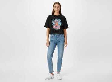 bluzki z printem: Primark, Top damski, rozmiar XS — 6