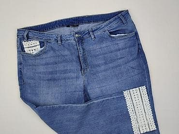 dzwony jeans: Jeansy damskie, rozmiar 4XL — 1
