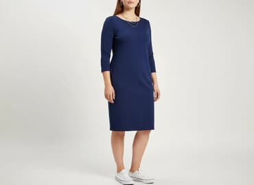 niebieska sukienki reserved: Sinsay, Sukienka damska, rozmiar XL — 8