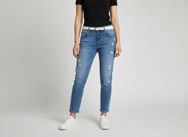 dżinsy dla puszystych: Jeansy damskie, rozmiar 2XS — 8