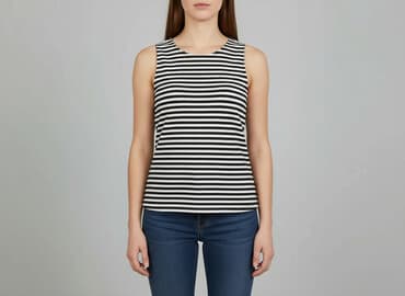 bluzki czarne mohito: Atmosphere, Top damski, rozmiar M — 6